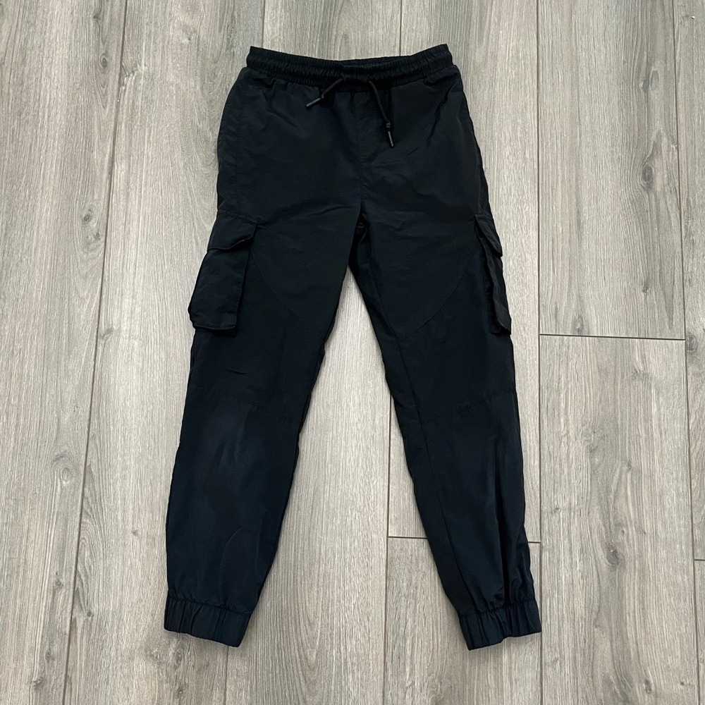 Jordan Boys Black Cargo Jogger Pants Size Small 8-10Y
